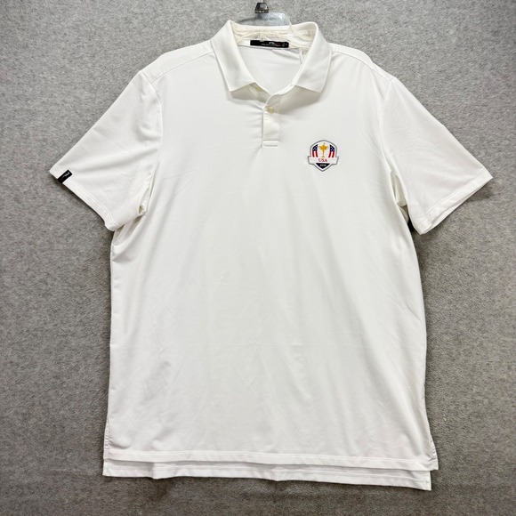 RLX Ralph Lauren Other - RLX Ralph Lauren Polo Shirt Mens XL White 2016 Ryder Cup USA Performance Golf